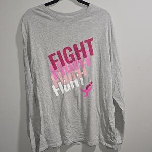 Gray Long Sleeve Tee